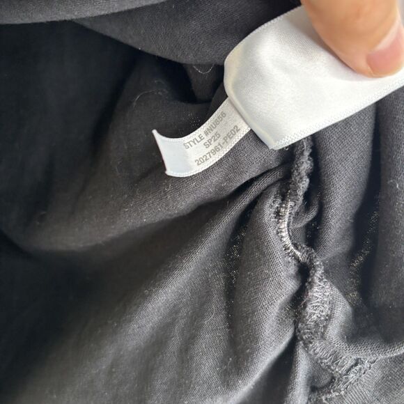 Madewell Side Cinch Muscle Tee Black - Picture 7 of 7